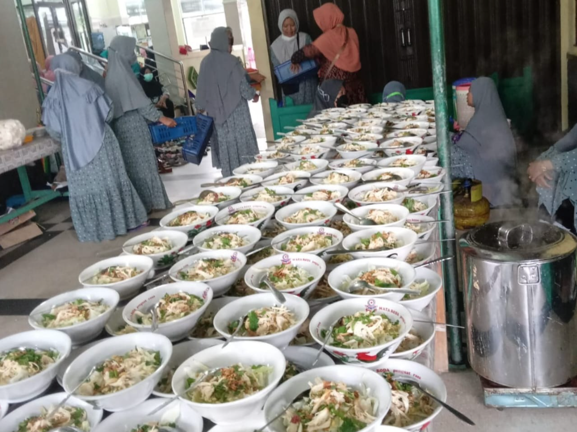 Pesanan soto sapi 170 Porsi 